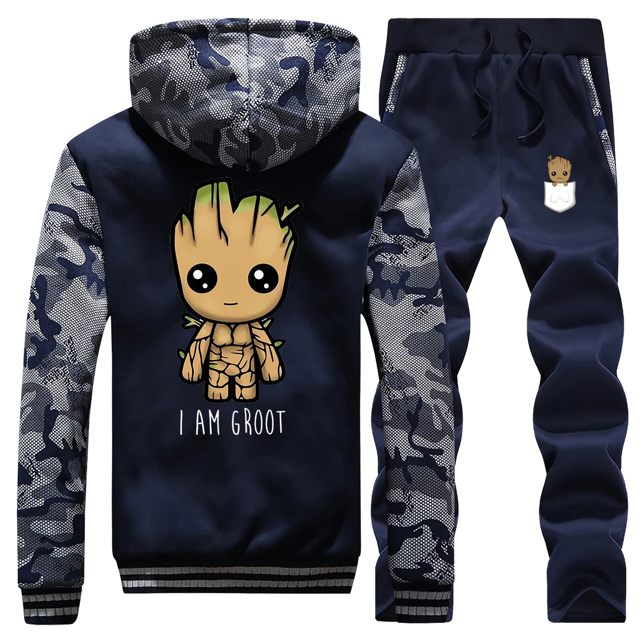 Лидер продаж зимняя одежда с героями мультфильма стражи Галактики милая