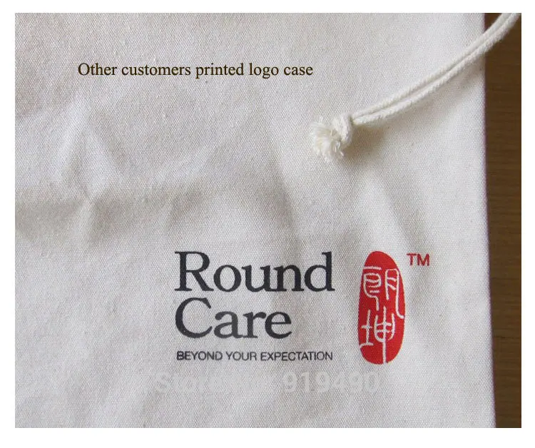 20 шт хлопок холст Упаковка подарочные пакеты ювелирные изделия косметический