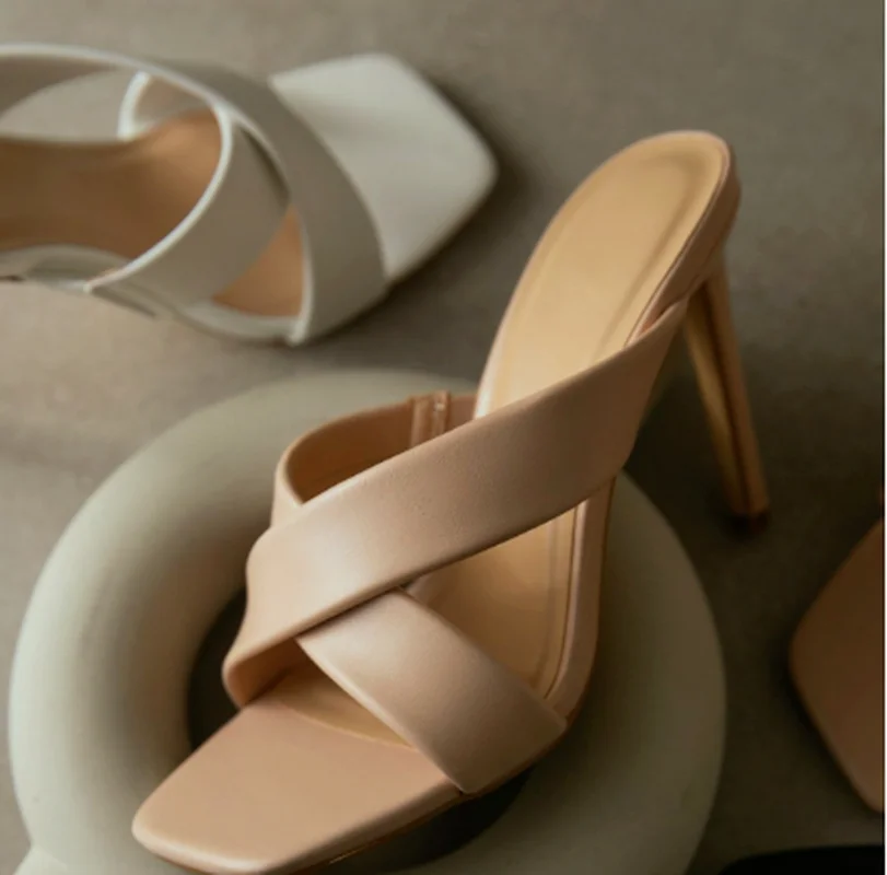 

Women Fashion Pumps Ladies Sexy Leather Wedding Party Shoes Woman Office High Heels Female Dress Sandals Mujer Sapato Feminino