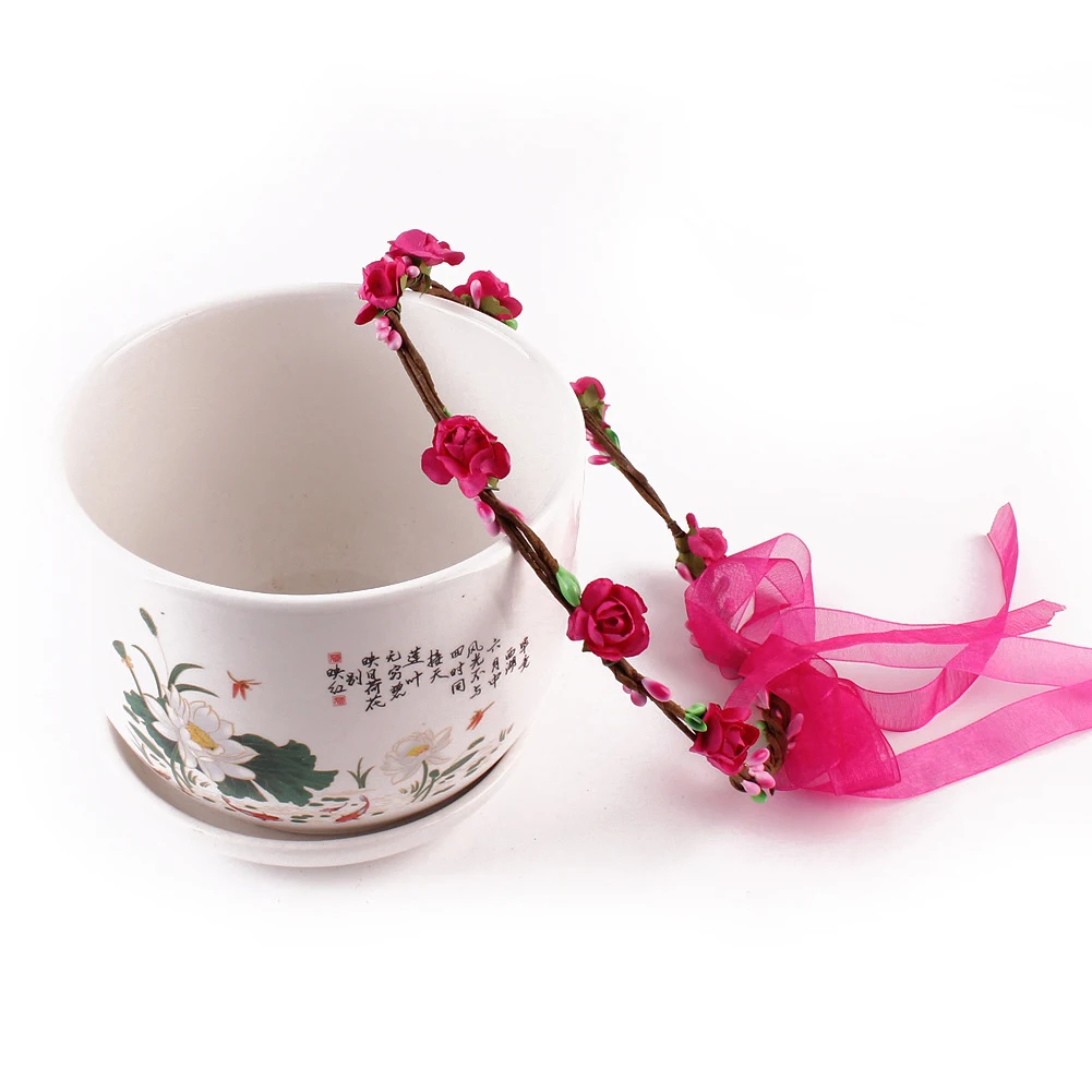 Повязка на голову с розой для маленьких девочек милая повязка брендовые