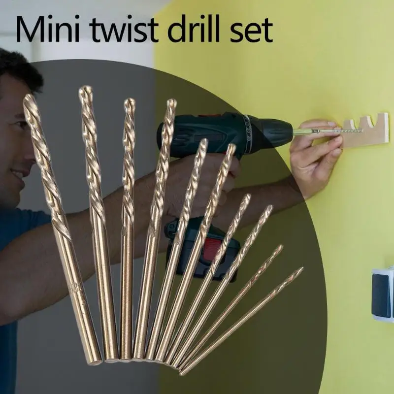 DIY ручная дрель спиральное сверло мини-сверло набор механические сверлильные