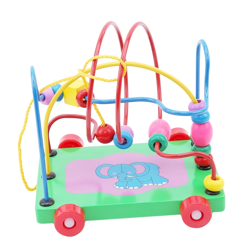 Детские игрушки Besds деревянная черепаха для малышей прогулок с животным детей