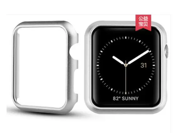 Чехол для Apple watch band series 6 5 40 мм 44 38 42 бампер из алюминиевого сплава iwatch se/4/3/2/1