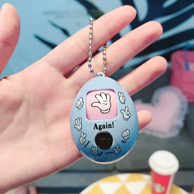 Угадай яйцо камень ножницы ткань игра Яйцо Брелок Подвеска капсула