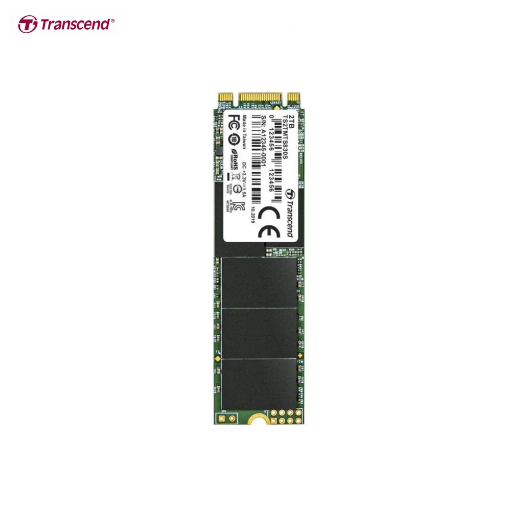 Твердотельный накопитель Transcend 830S M.2 (80 мм) SATA III 3D NAND ТLC 2 Тб |