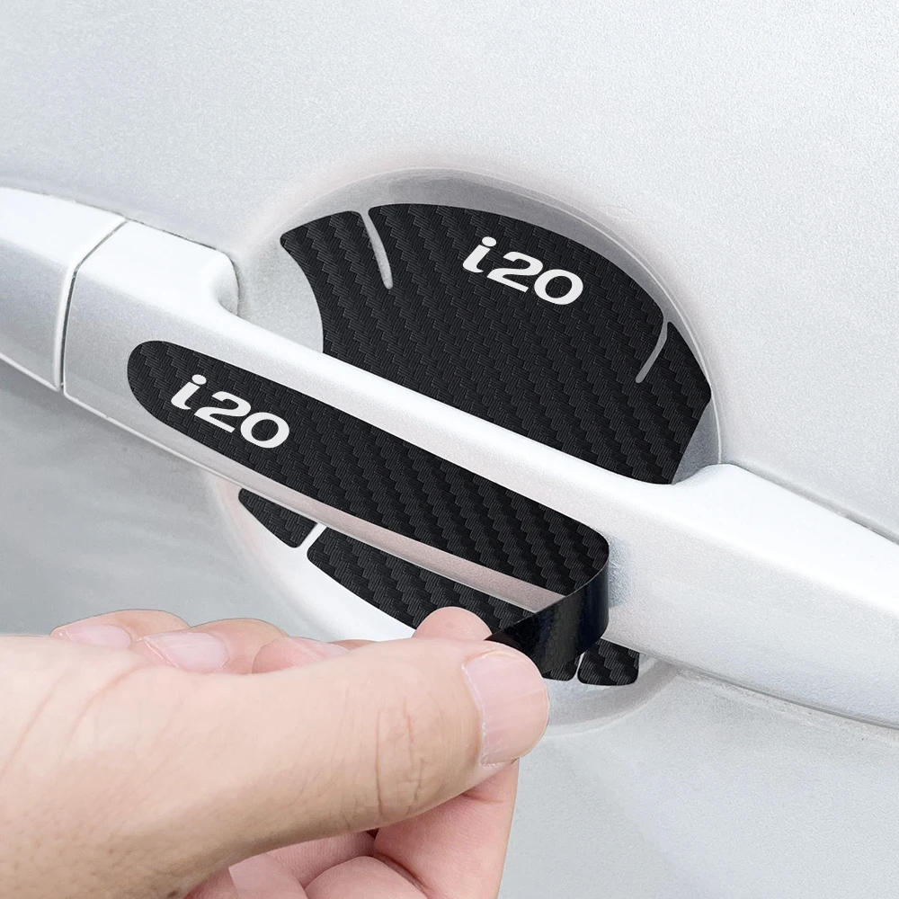 Автомобильные Защитные наклейки на дверную ручку чашку чашу против царапин для