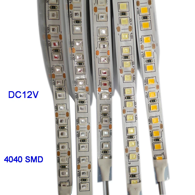 Бесплатная доставка 4040 SMD гибкий светодиодный ленточный светильник 5 м/лот 120