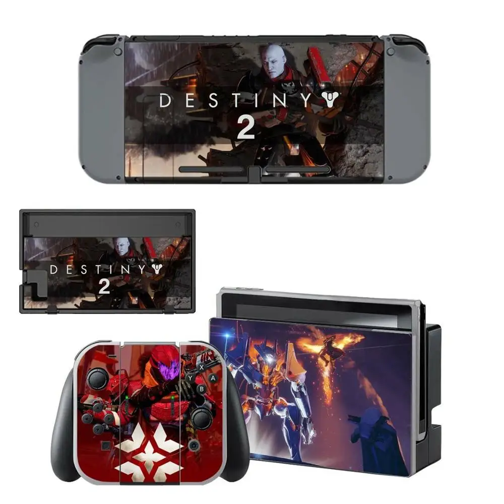 Destiny 2 переключателя Nintend Стикеры s nintendo переключатель кожи виниловые наклейки