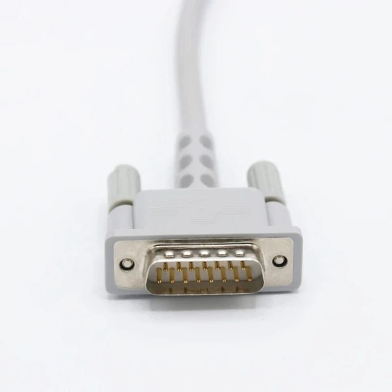 Совместимость M1770A кабель для ЭКГ 10 ведет Кнопка IEC Philips Mortara лифепак Biolight|cable slot|cable