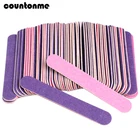 Пилки для ногтей двухсторонние деревянные, 500 шт.лот, пилки для ногтей, тонкие, одноразовые, для удаления кутикулы, профессиональный шлифовальный инструмент