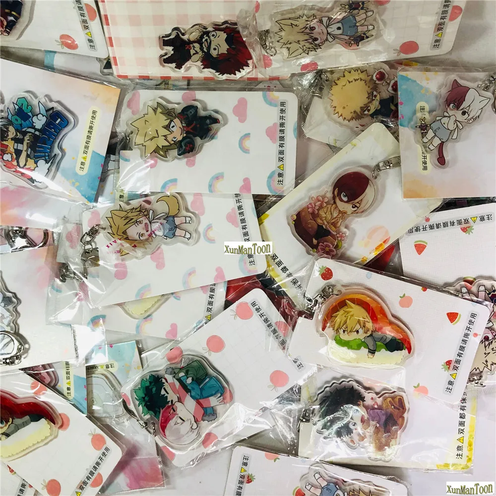 

1 шт., акриловая подвеска-брелок «Моя геройская Академия»