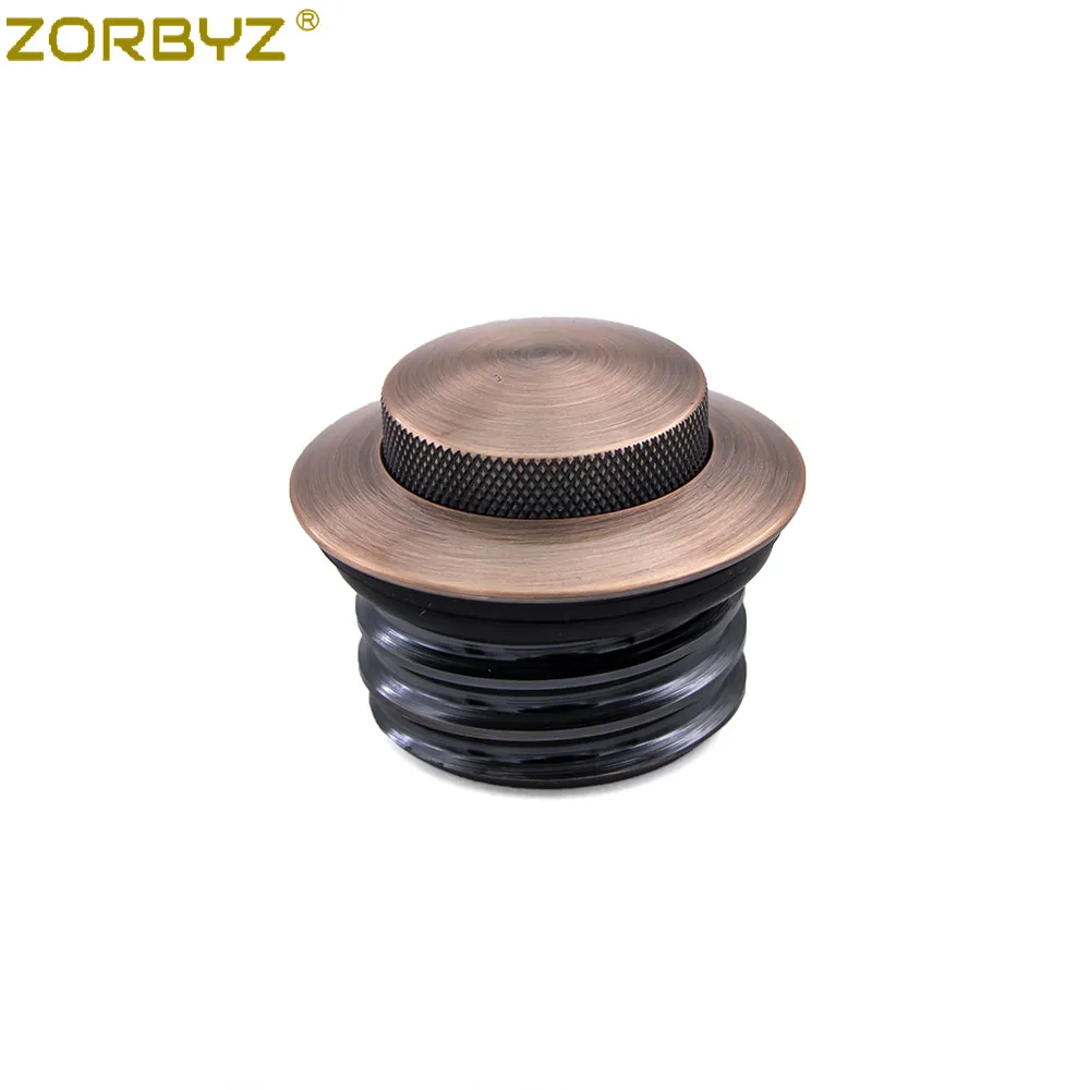 ZORBYZ мотоциклетный медный выдвижной резервуар с отверстиями для топливного бака