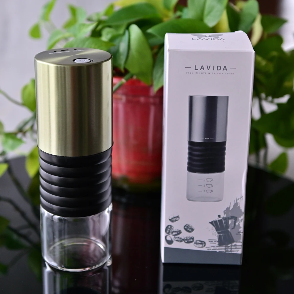 USB Перезаряжаемые Портативный Кофе шлифовальный станок Электрический Bean