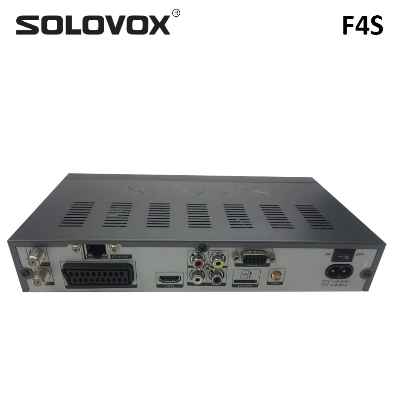 Спутниковый ТВ-ресивер SOLOVOX SKYBOX F4S GPRS HD PVR веб-ТВ домашний кинотеатр поддержка CCCAM |