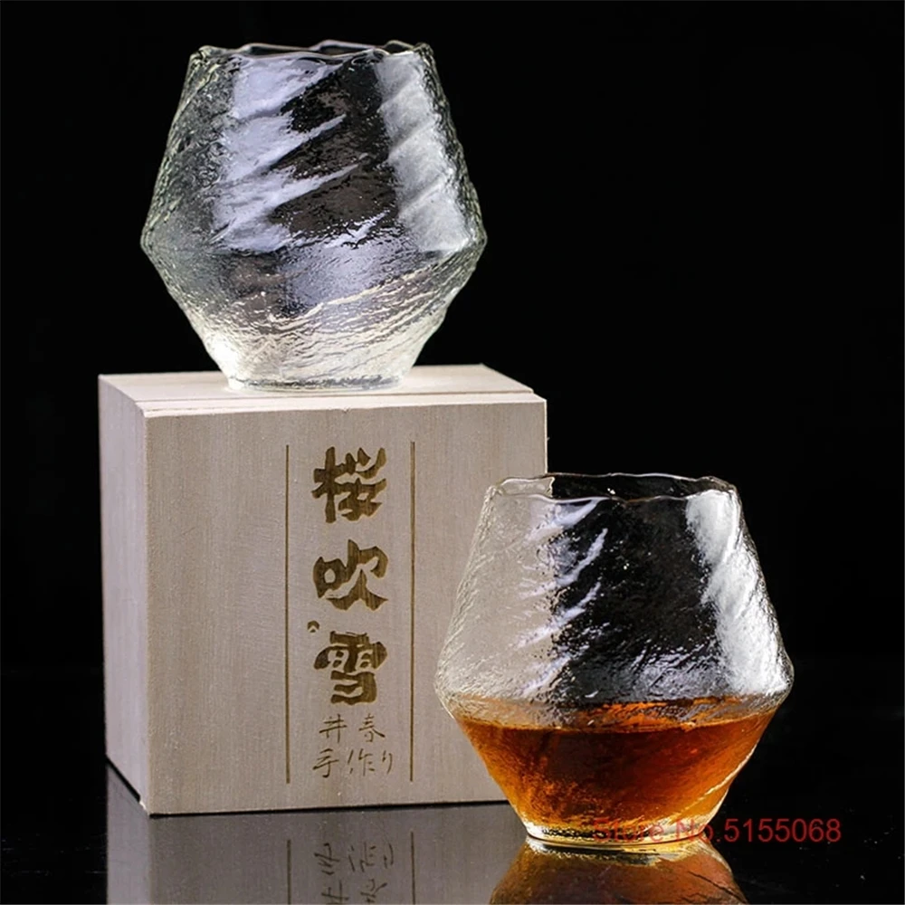 

Бокал Кружка VIP link 5 винный с деревянной коробкой, стакан для виски в японском стиле, с узором молотка, кружка для виски, низкая цена для питья бренди