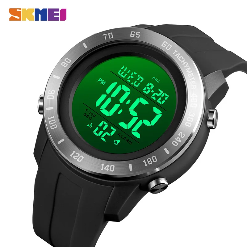 

SKMEI Military Men Digital Sport Watches 5Bar Waterproof Stopwatch Count Down Date Male Electronic Clock Relogio Masculino 1524