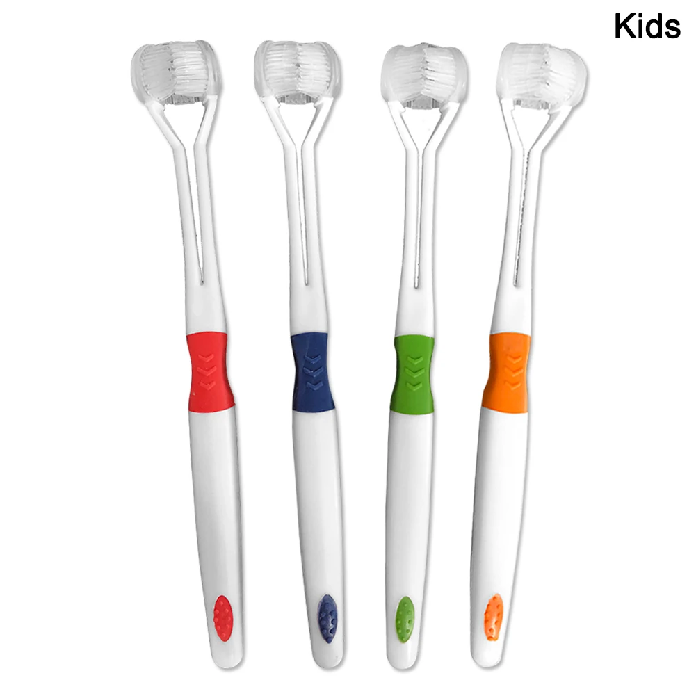 3-сторонняя зубная щетка на очень тонком каблуке зубные щетки с мягкой щетиной