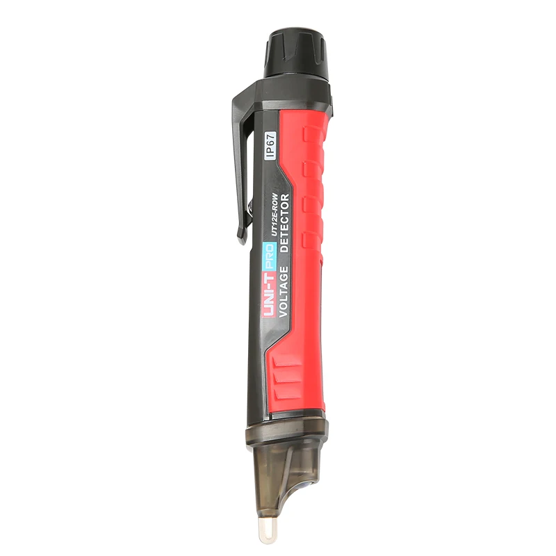 

UNI-T UT12E/UT12M Non-contact test pencil 24 -1000V AC Voltage Detectors Volt Current Test Pen/IP67 protection/ LED indication