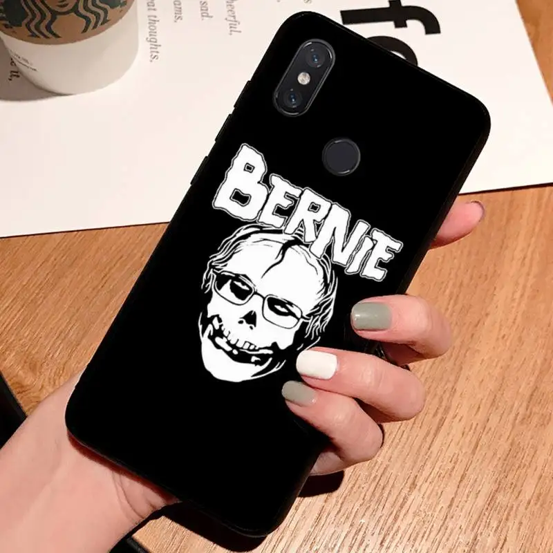 

fashion Punk Rock Black skull art Phone Case For Xiaomi Redmi note 7 8 9 t k30 max3 9 s 10 pro lite