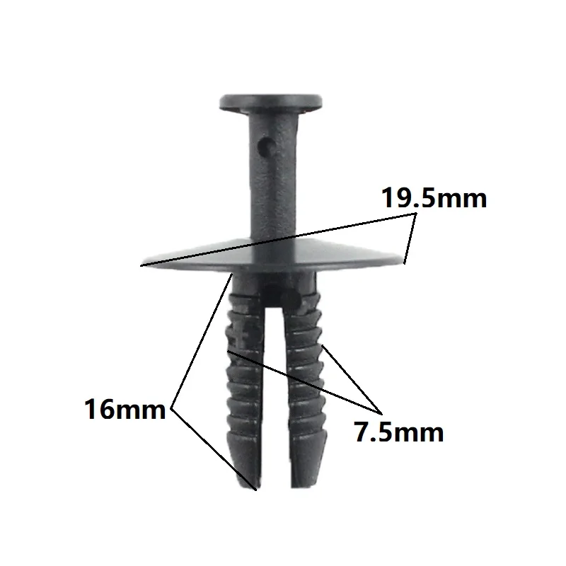 

Auto Car Fastener Clips Bumper Push Type Retainers Rivet For BMW 51-11-8-174-185