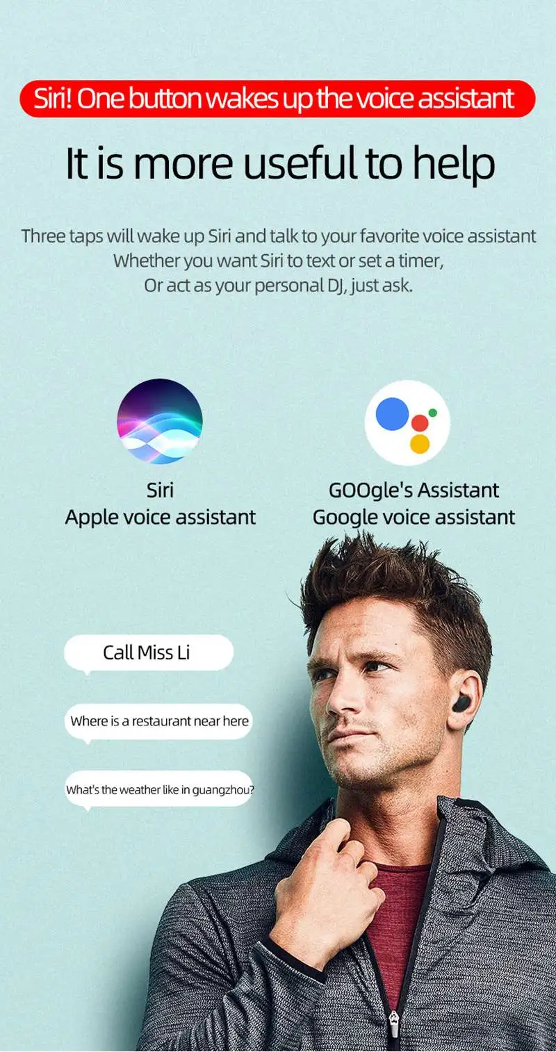 Беспроводные наушники A6S PK Red mi Airdots стерео наушники Bluetooth 5,0 с mi c спортивные наушники PK mi наушники TWS