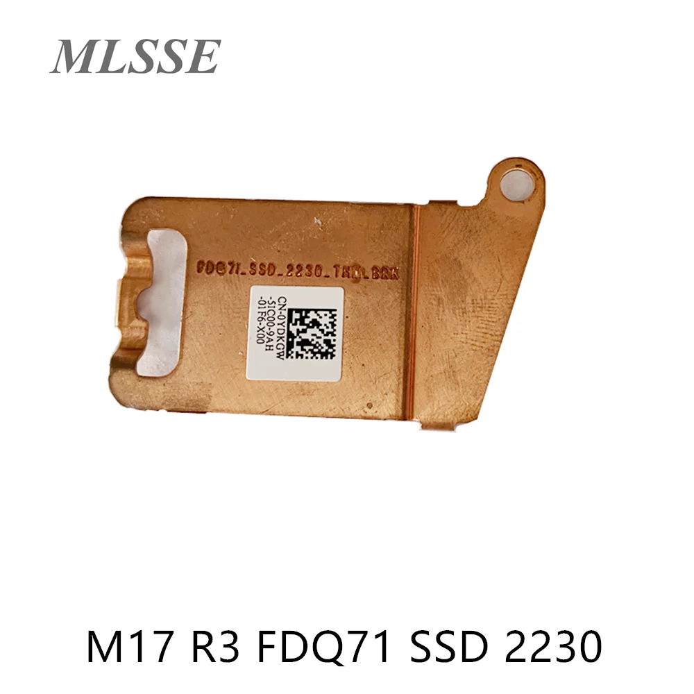 Новинка для DELL Alienware M17 R3 FDQ71 SSD 2230 Охлаждающий радиатор жесткого диска чехол DP/N:0YDKGW