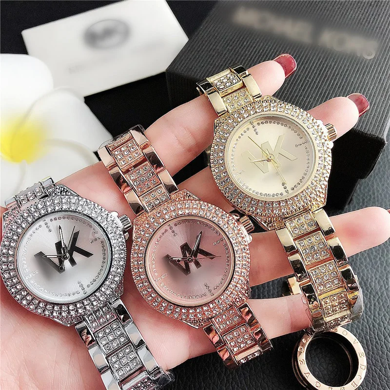 

YUNAO 2021 New Fashion Ladies Watch Simple Diamond Stainless Steel Casual Couple Watch All-Match Business Casual Watch
