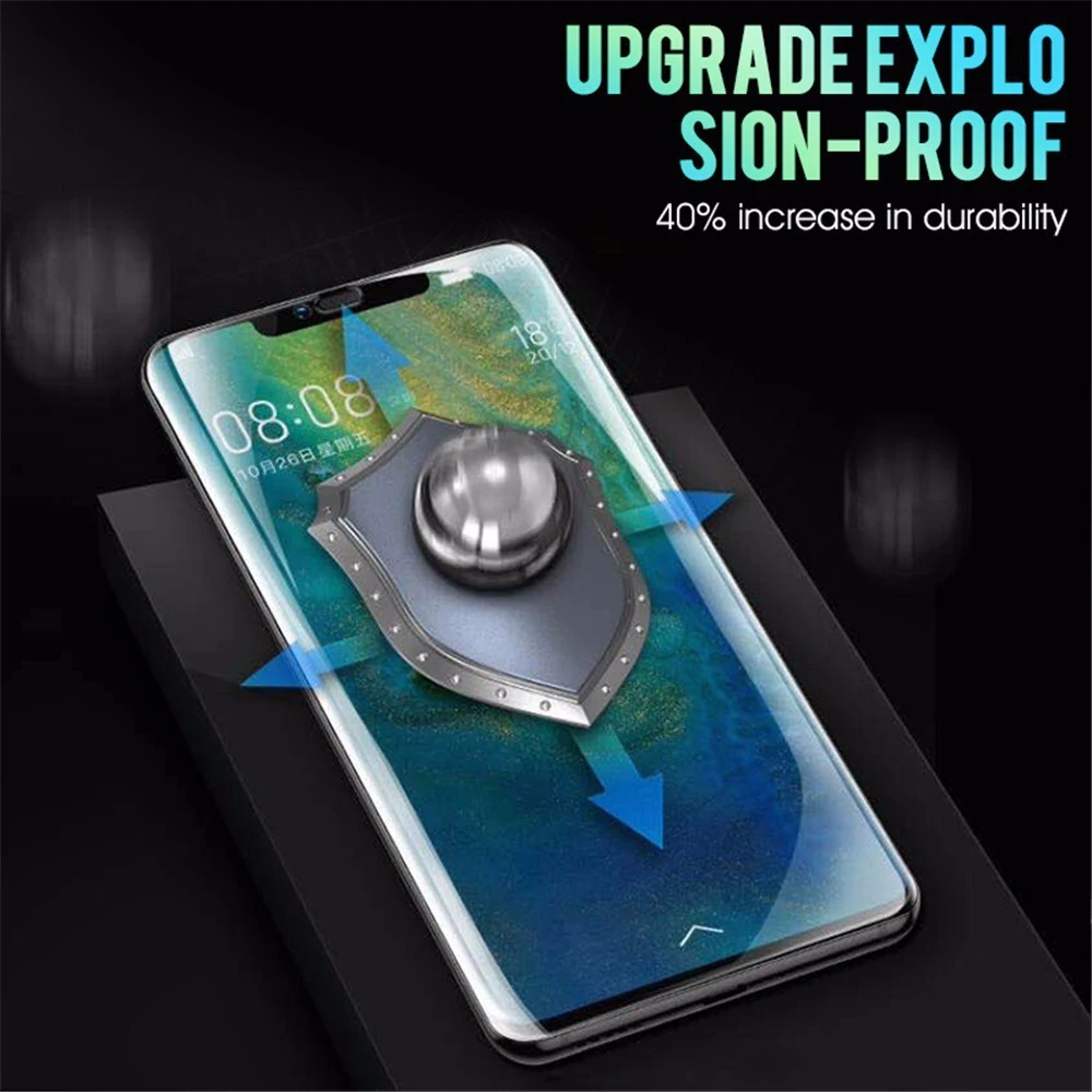 Мягкий полный чехол для huawei p10 lite p20 p30 pro Гидрогелевая пленка защитная P20 Защитная
