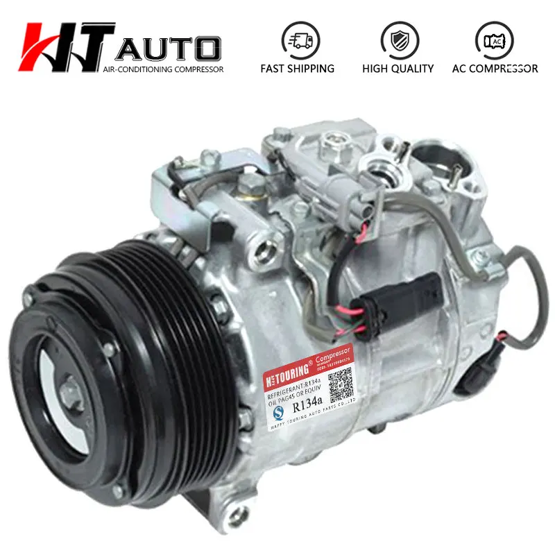 

Автомобильный Компрессор кондиционера 6SBU16C для Mercedes Benz E350 447160 л A0008302600 A0008302700 6010-0008302200 DCP17179