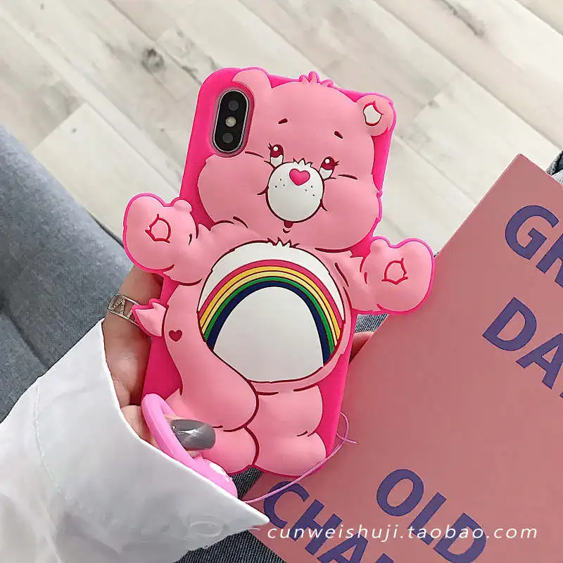Милый мягкий силиконовый чехол для iphone 11 MAX XS, XR, 6, 7, 8 plus, X, чехлы для телефонов samsung