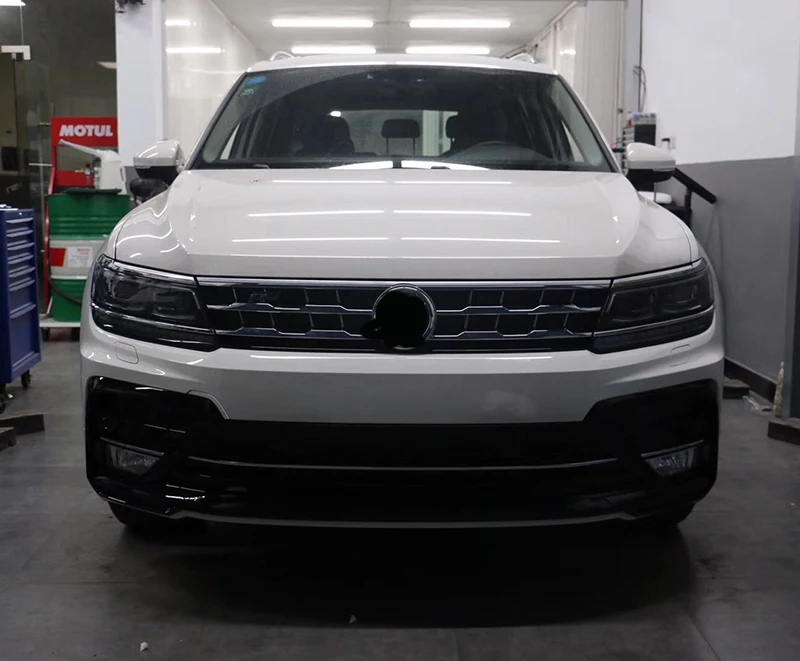Комплект кузова для Tiguan- передний и задний бампер Модифицированный tiguan автомобильный Стайлинг обновление Rline стиль для Volkswagen