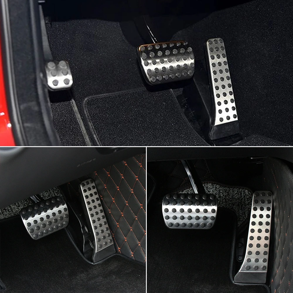 Комплект накладок на педаль тормоза без сверления для Benz C E GLA Class W204 W205 W212 W213 C180 C200