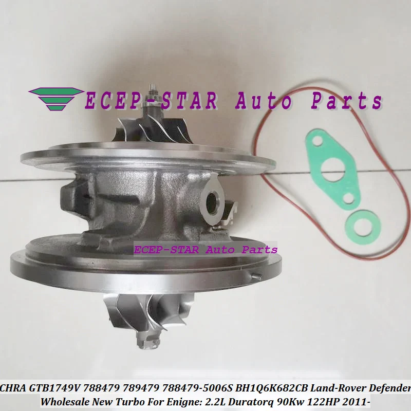 Турбокартридж core CHRA GTB1749V 788479 789479 788479-5006S BH1Q6K682CB для Land-Rover Defender 2.2L Duratorq 90 кВт 122HP 2011- |