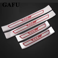 for mazda cx5 cx 5 2017 2018 2019 2020 stainless steel door sill scuff plate stainless steel car accessories car styling