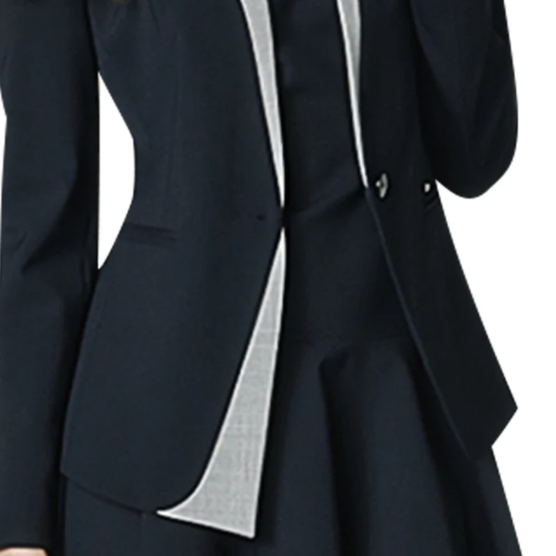 Womens Formal Dress Suits 2 Piece Sets Ladies Elegant Business Office Work Wear Jacket Runway Designer Dresses Female Plus Size