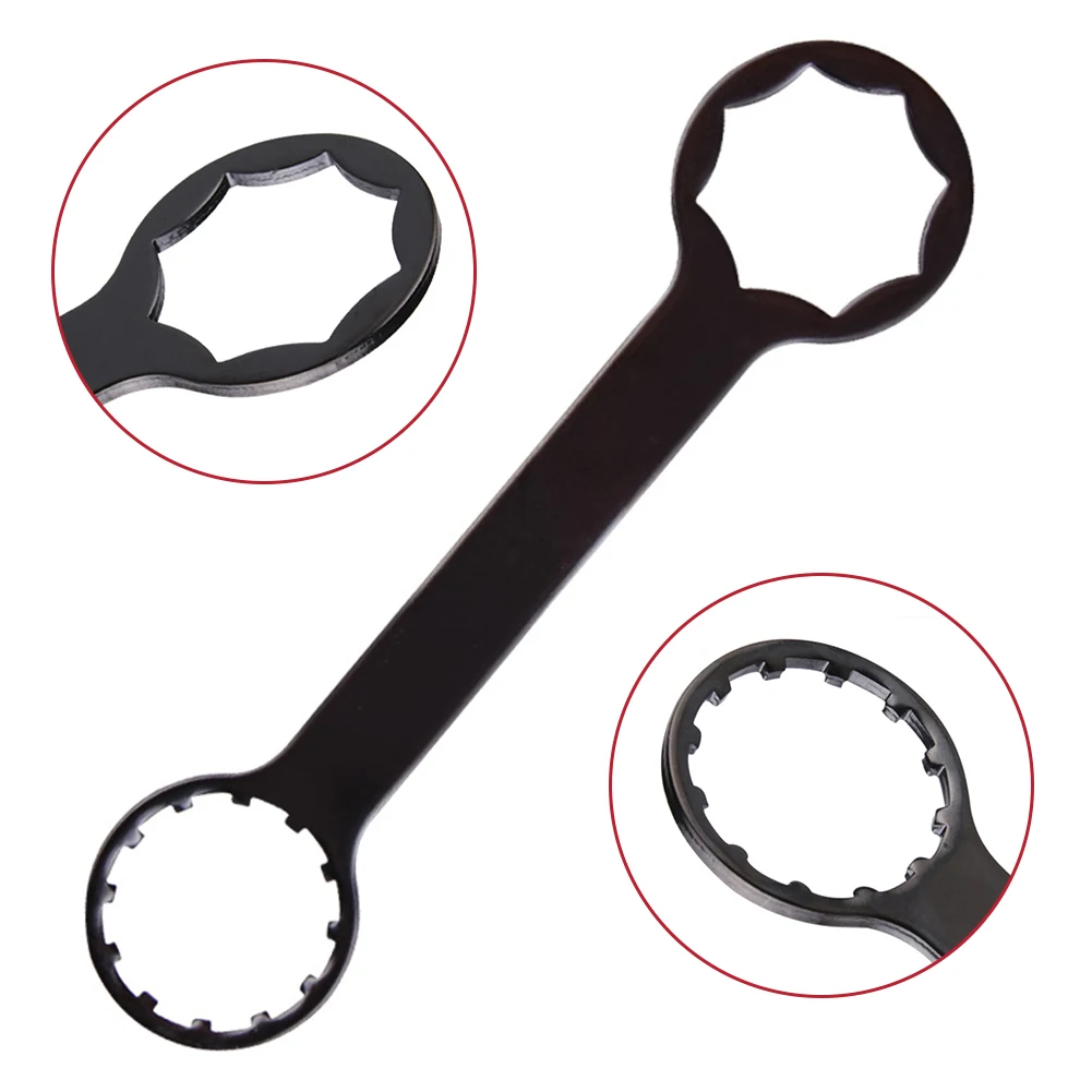 

Bike Bottom Bracket Wrench Double Ended Bottom Bracket Wrench Tool Equipment for XCR / XCM MTB Front Fork Detach Repairing Tools