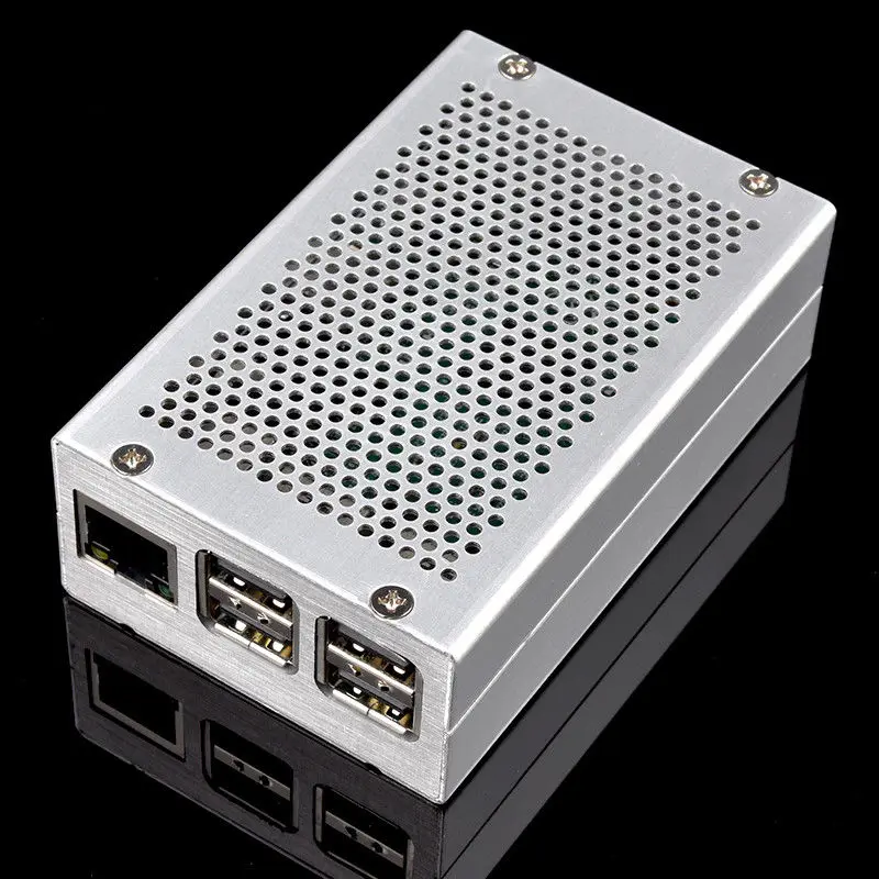 Новый корпус из алюминиевого сплава для Raspberry Pi 3 / 2 /B +|Сумки и чехлы ноутбуков| |