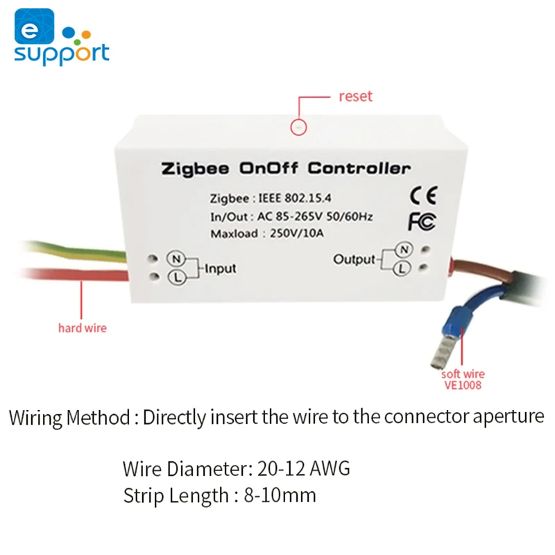 

Timethinker Ewelink Zigbee Smart Home WiFi Switch Domotica DIY Remote Control Onoff Switches for Alexa Echo Smart Things Hub