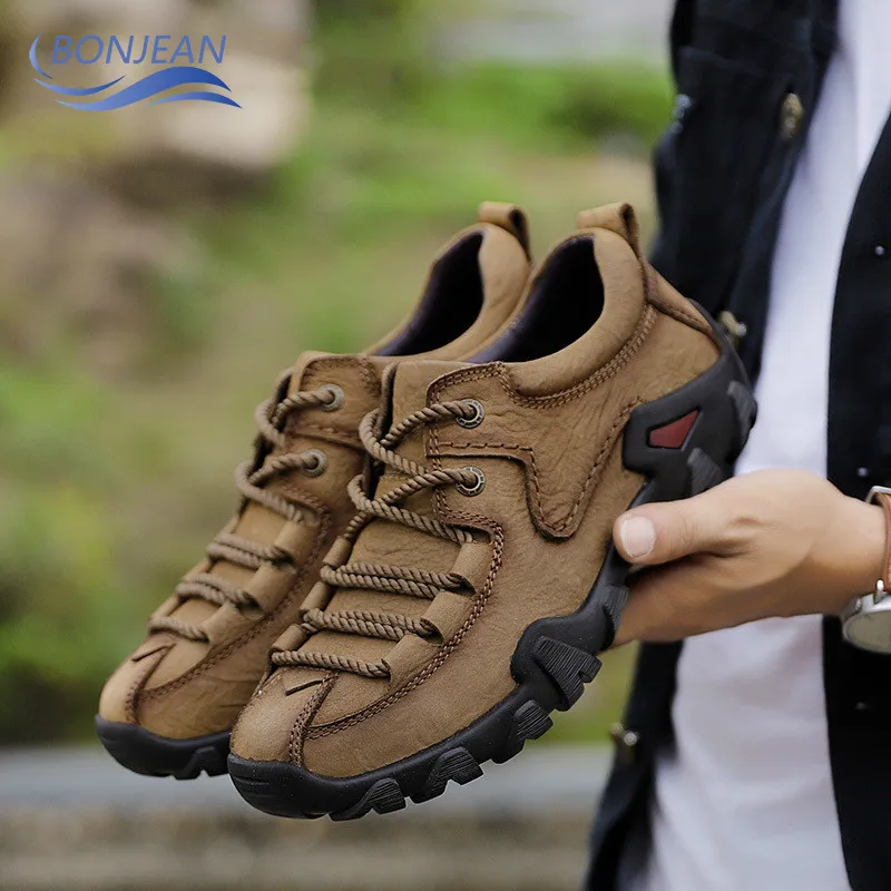 Мужские тактические ботинки Golden Sapling натуральная кожа для активного отдыха