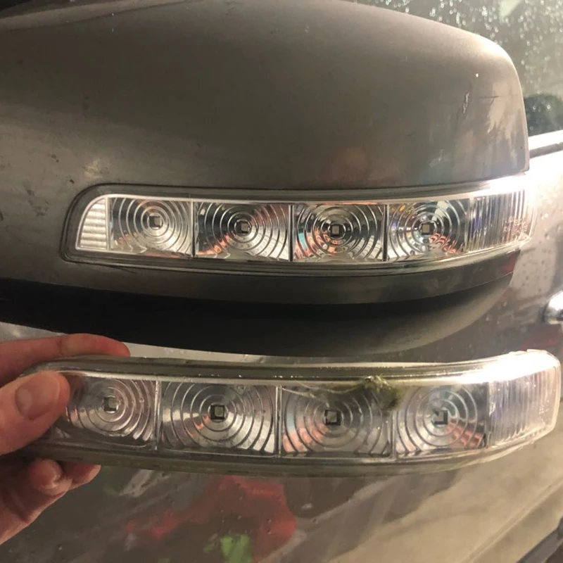 2X 876132P00 0 светодиодный поворотный сигнал боковая зеркальная лампа для KIA Sorento 2009-2014