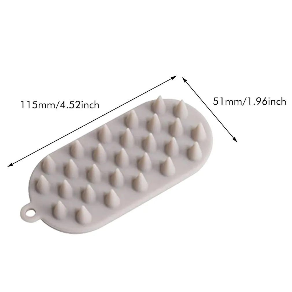 Multifunctional Soft Exfoliating Silicone Bath Shampoo Scrubber Face Manual Facial Cleaning Wash Clean Brush | Красота и здоровье