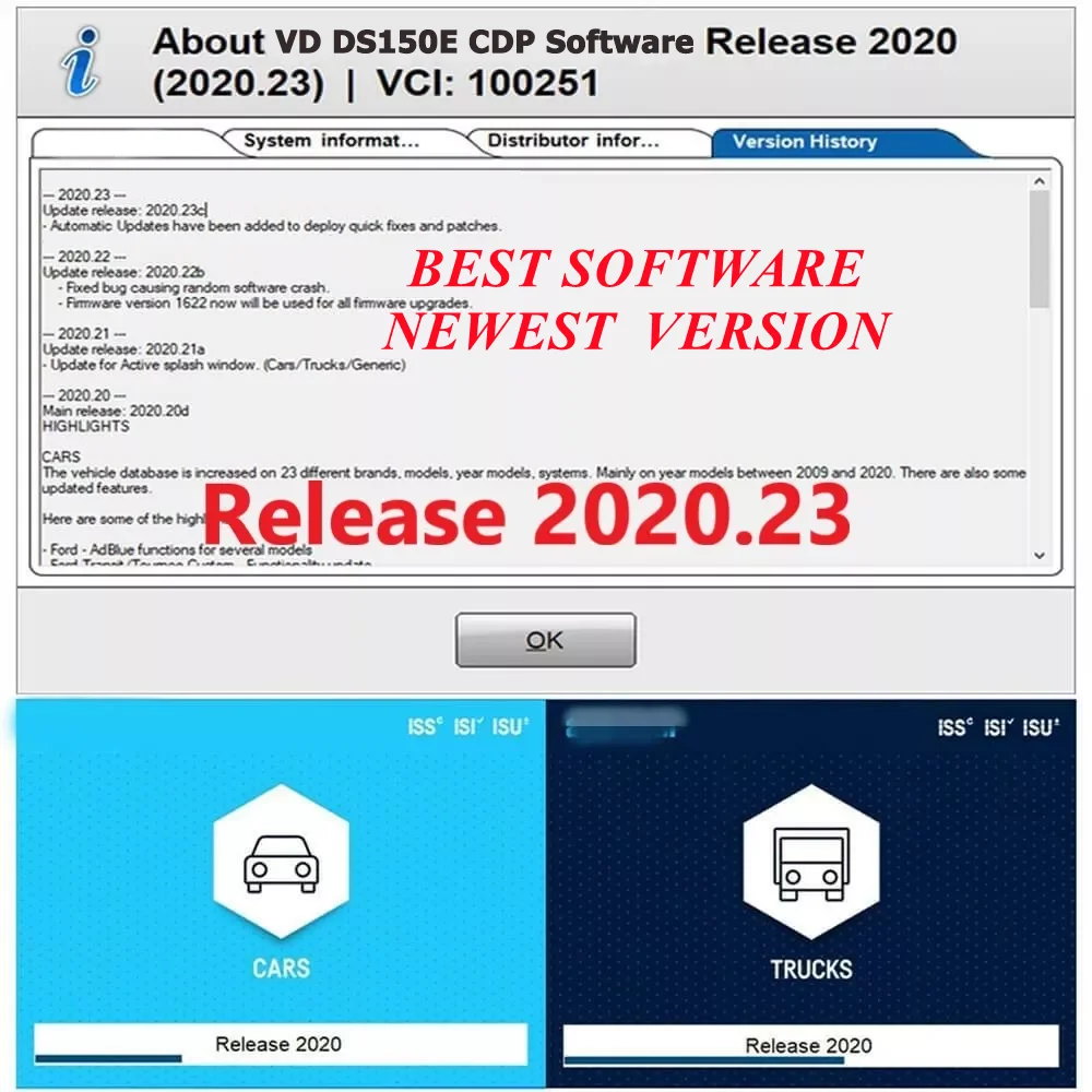 Новинка VCI 2020 23 VD DS 150E CDP Bluetooth 2017R3 генератор ключей для автомобиля Дельфин
