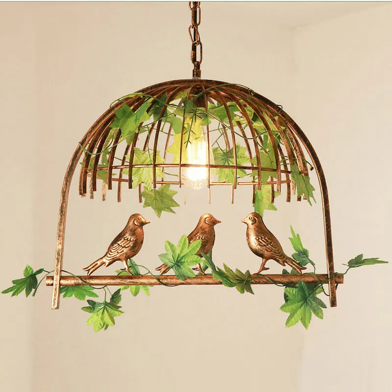 Черный скандинавский птичий светильник s подвесной для спальни столовой кухни