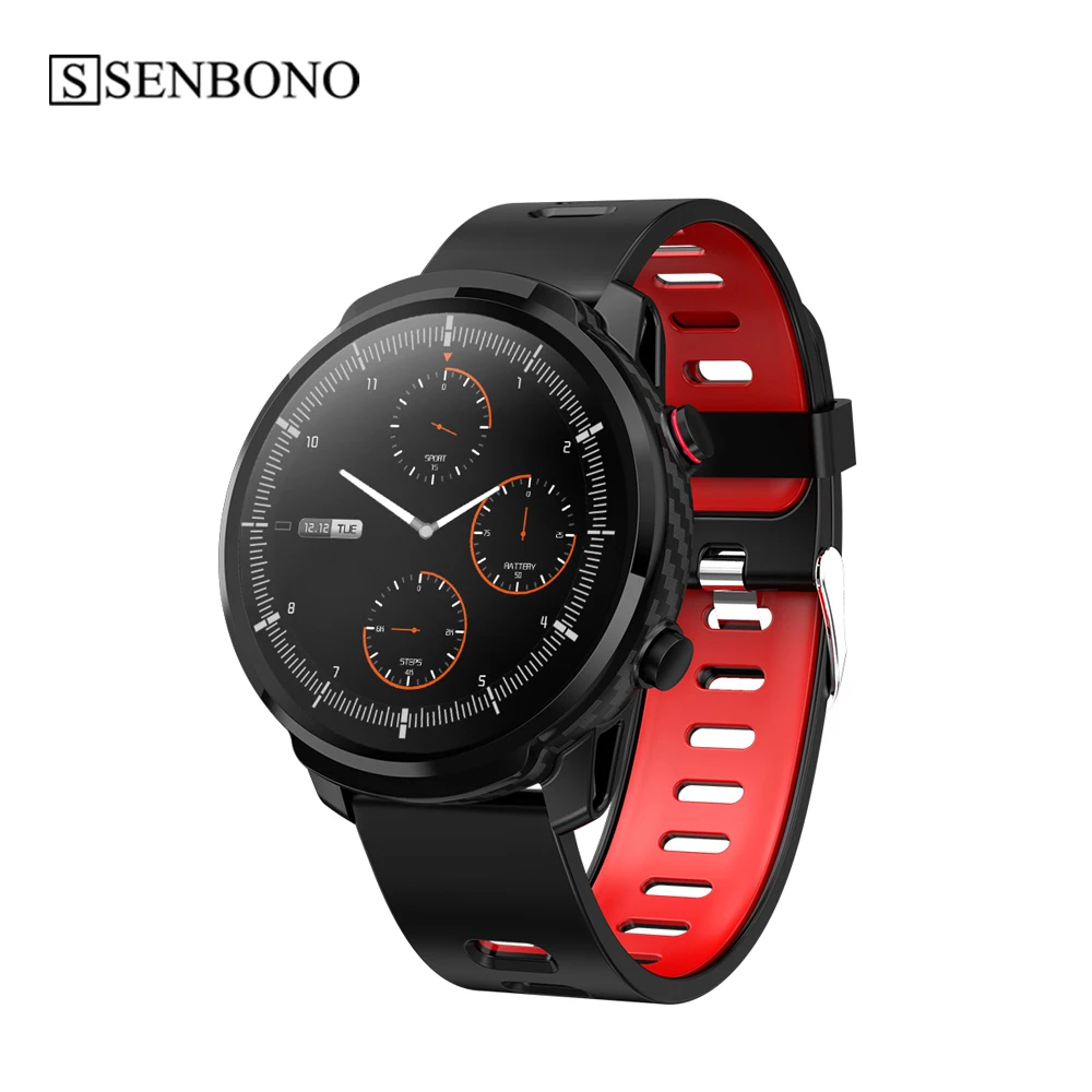 SENBONO S10 Смарт часы полный экран сенсорный фитнес трекер для активности монитор