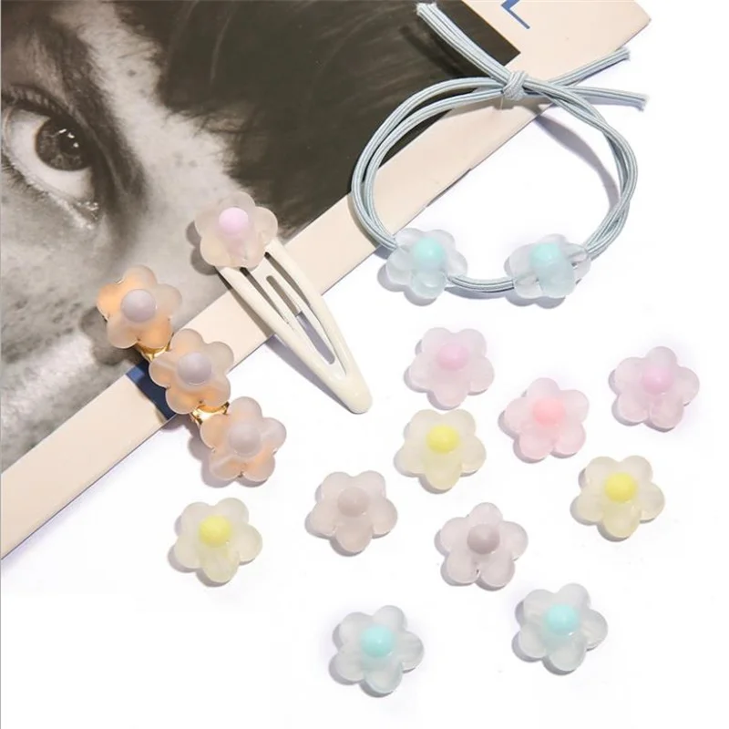 

Cute Colorful Flower Charms For Jewelry Making Bulk Trendy Flower Pendant Charms For Bracelets Necklaces DIY Jewelry Finding