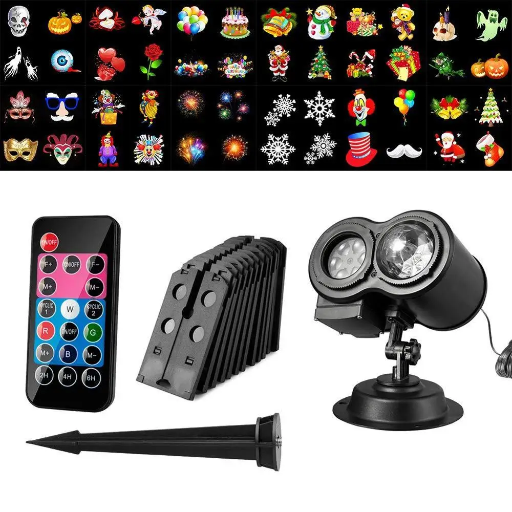 DJ Light Fog освещение машины рождественские украшения дома лазерный проектор Par Led 12