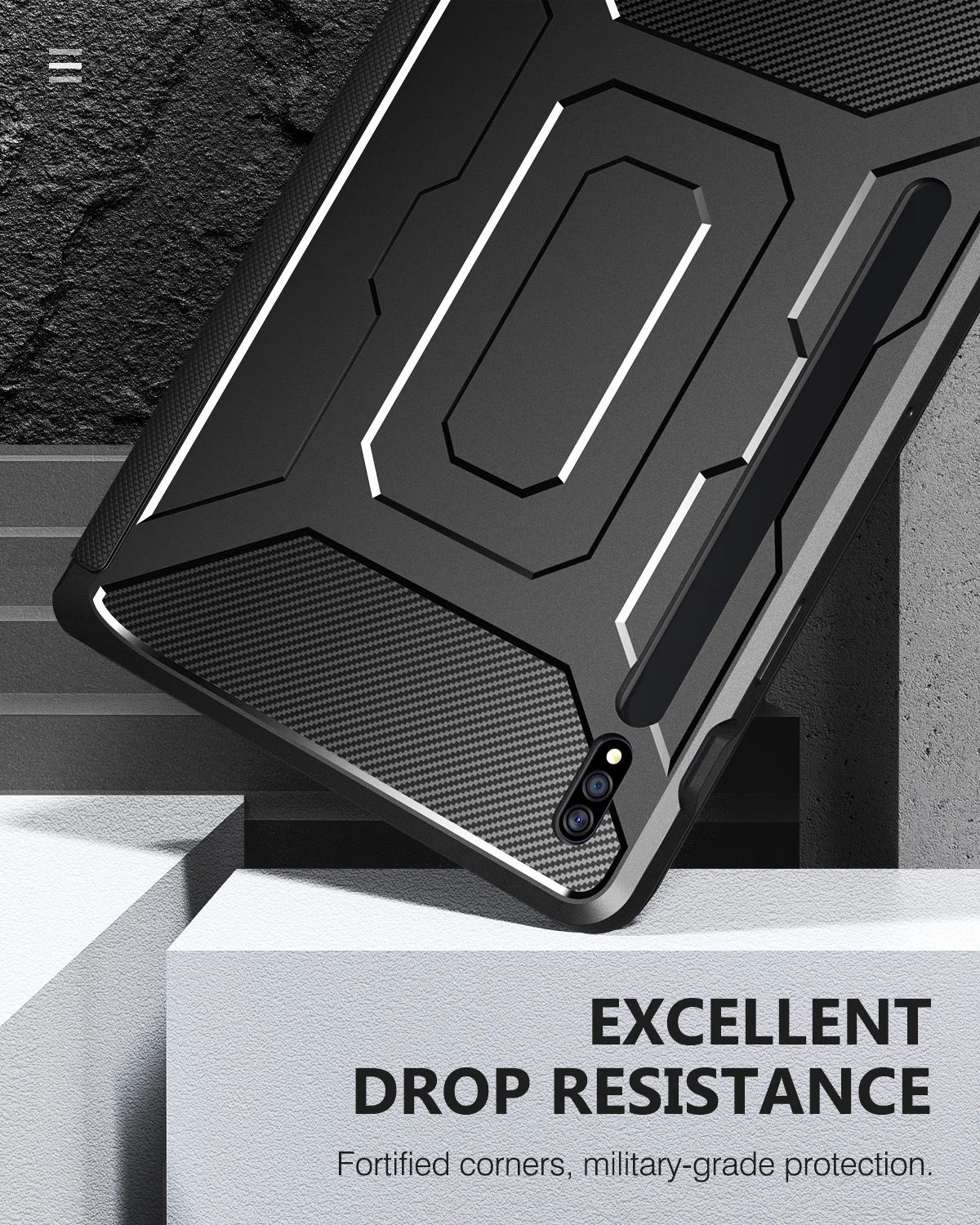 case for samsung galaxy tab s7 11 2020 sm t870sm t875built in screen protectorfull body shockproof case shell trifold stand free global shipping