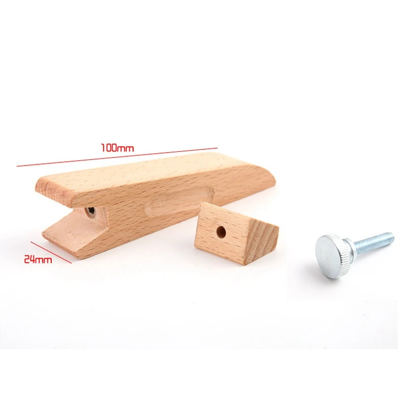 

Handmade Leather DIY Wooden Sandpaper Polishing Block Leather Polishing Tool Sandpaper Polishing Block