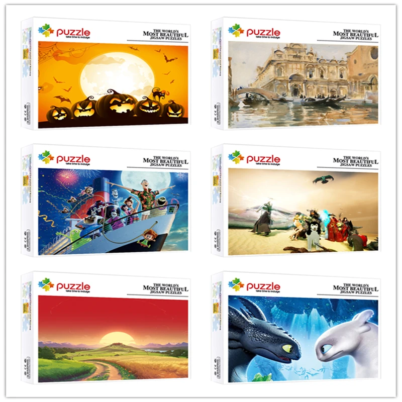 

Деревянные головоломки 1000 шт. 75 х 50 см анимации мультфильм "сделай сам" для сборки фотографии развивающие игрушки, способный преодолевать Бр...