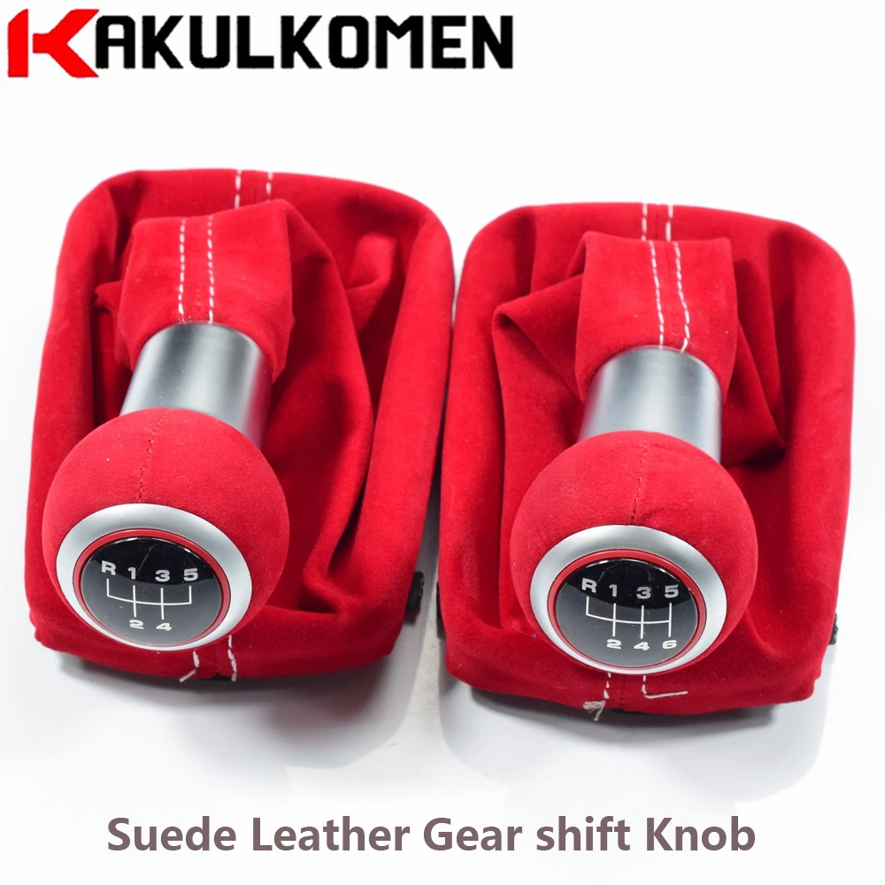 Легкая в установке 5/6 скоростей полная черная красная ручка переключения передач